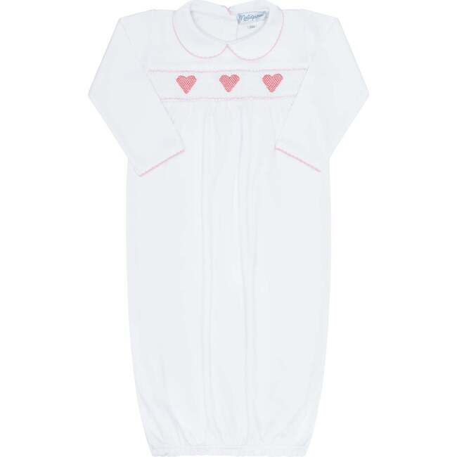 Heart Smocked Gown