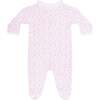Pink Cheetah Print Crossover Footie - Footie Pajamas - 2