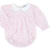 Pink Cheetah Print LS Bubble - Rompers - 1 - thumbnail
