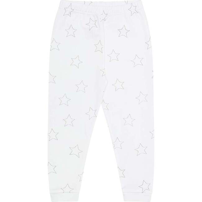 Grey Stars Print Pajama - Pajamas - 2