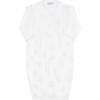 Grey Stars Print Converter Gown - Nightgowns - 1 - thumbnail