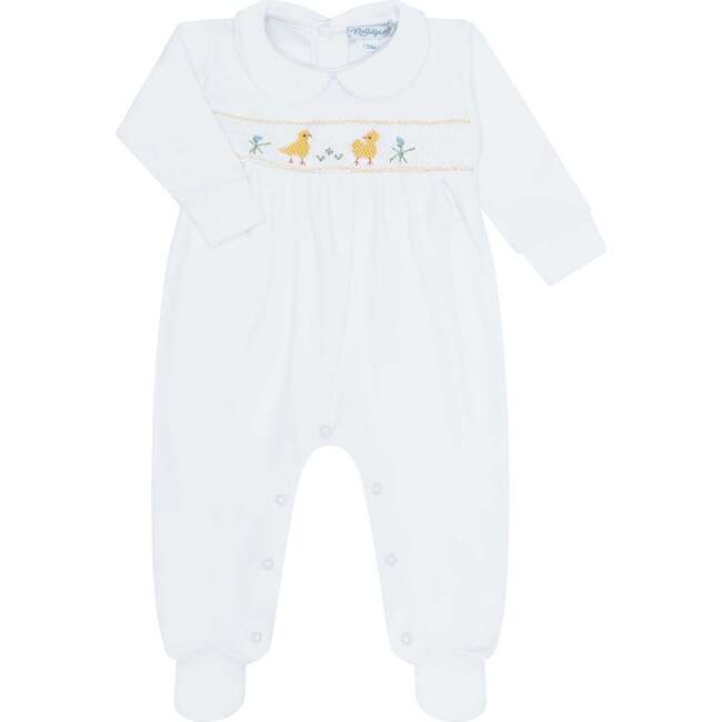 Chicks Smocked Footie