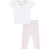 Butterflies Tee-Leggings Set - Mixed Apparel Set - 1 - thumbnail