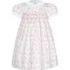 Butterflies Print Smocked Dress - Dresses - 1 - thumbnail