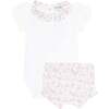 Butterflies Print Onesie Set - Mixed Apparel Set - 1 - thumbnail