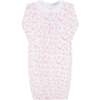 Butterflies Print Gown - Nightgowns - 1 - thumbnail