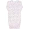 Butterflies Print Gown - Nightgowns - 2