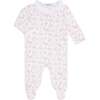 Butterflies Print Crossover Footie - Footie Pajamas - 1 - thumbnail