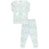 Blue Vines Print Pajama - Pajamas - 1 - thumbnail