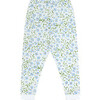Blue Vines Print Pajama - Pajamas - 3