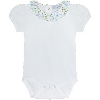 Blue Vines Print Onesie Set - Mixed Apparel Set - 2