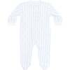 Blue Twirls Zipper Footie - Footie Pajamas - 2