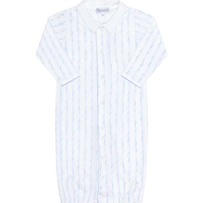 Blue Twirls Converter Gown