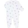 Blue Stars Print Zipper Footie - Footie Pajamas - 1 - thumbnail