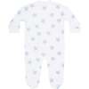 Blue Stars Print Zipper Footie - Footie Pajamas - 2