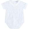 Blue Twirls Bubble - Rompers - 1 - thumbnail