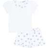 Blue Heart Short Set - Mixed Apparel Set - 1 - thumbnail