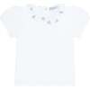 Blue Heart Print Tee - T-Shirts - 4