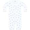 Blue Heart Print Converter Gown - Nightgowns - 2