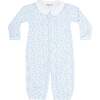 Blue Cheetah Print Converter Gown - Nightgowns - 2