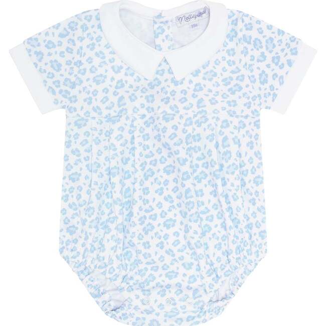 Blue Cheetah Print Bubble