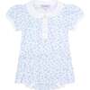 Blue Cheetah Print Onesie Dress - Dresses - 1 - thumbnail