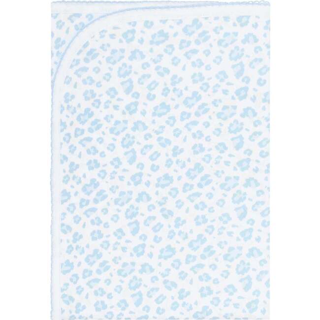 Blue Cheetah Print Blanket