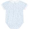 Blue Cheetah Print Bubble - Rompers - 2