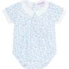 Blue Cheetah Print Bubble - Rompers - 3