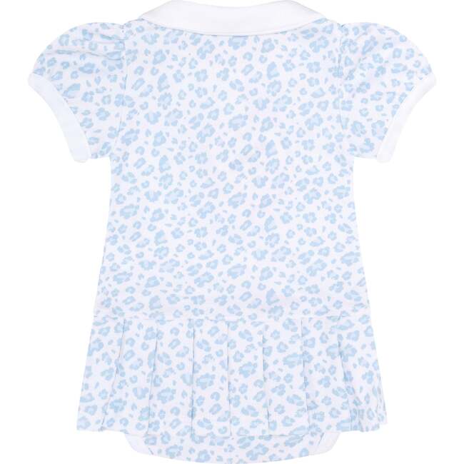 Blue Cheetah Print Onesie Dress - Dresses - 2
