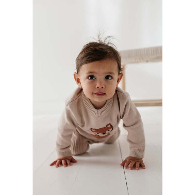 Knit Sweater Fox - Sweaters - 3