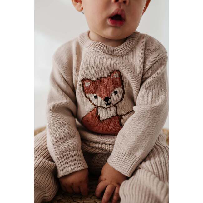 Knit Sweater Fox - Sweaters - 4