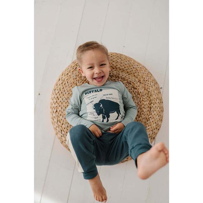 Boy's Long Sleeve Tee Buffalo - T-Shirts - 6