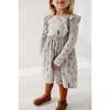Long Sleeve Ruffle Dress Botanical - Dresses - 4