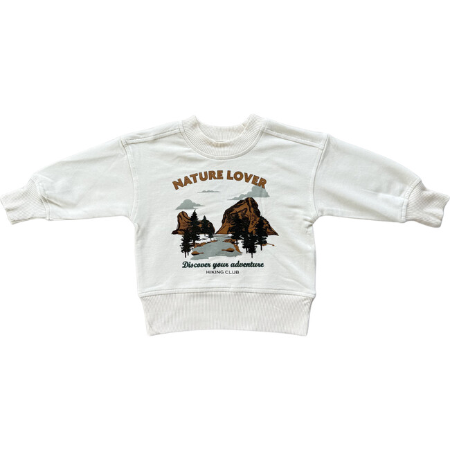Boxy Sweatshirt Nature Lover