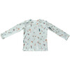 Lettuce Hem Tee Botanical - T-Shirts - 1 - thumbnail