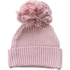 Knit Pom Hat Misty Rose - Hats - 1 - thumbnail