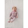 Patch Ribbed Leggings Owl on Lavender Cloud - Leggings - 2