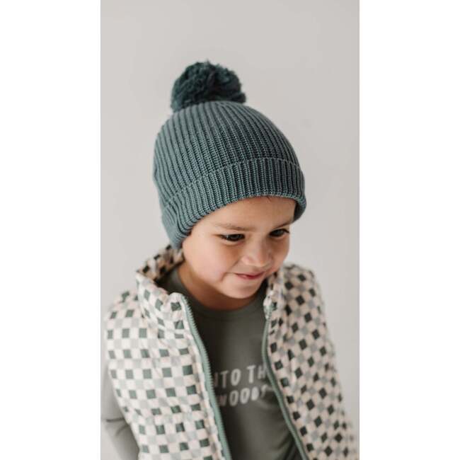 Knit Pom Hat Misty Rose - Hats - 4