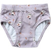 Girl's Underwear Lavender Owl - Underwear - 1 - thumbnail