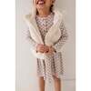 Faux Fur Vest Cream - Vests - 3