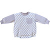 Colorblock Romper Lavender Cloud Checkered - Rompers - 1 - thumbnail