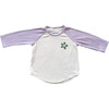 Long Sleeve Baseball Tee Flower Power - T-Shirts - 1 - thumbnail