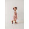 Long Sleeve Henley Dress Lavender Cloud Checkered - Dresses - 4