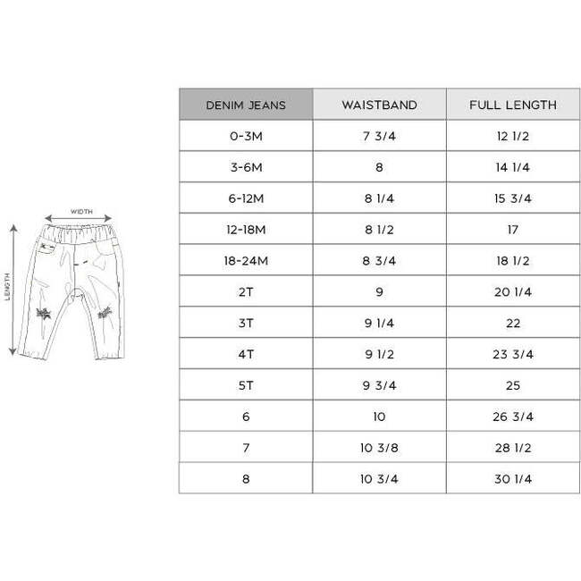 Denim Jeans Black Wash - Jeans - 4