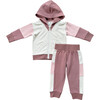Long Sleeve Track Set Burlwood - Mixed Apparel Set - 1 - thumbnail