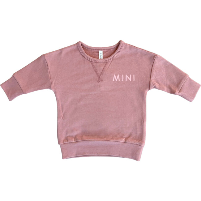 Drop-Shoulder Pullover Mini in Burlwood