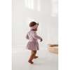 Girl's Bodysuit Dress Set Lavender Owl - Dresses - 4