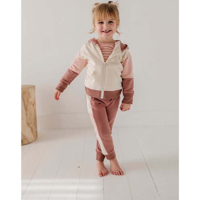 Long Sleeve Track Set Burlwood - Mixed Apparel Set - 4