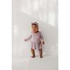 Girl's Bodysuit Dress Set Lavender Owl - Dresses - 5